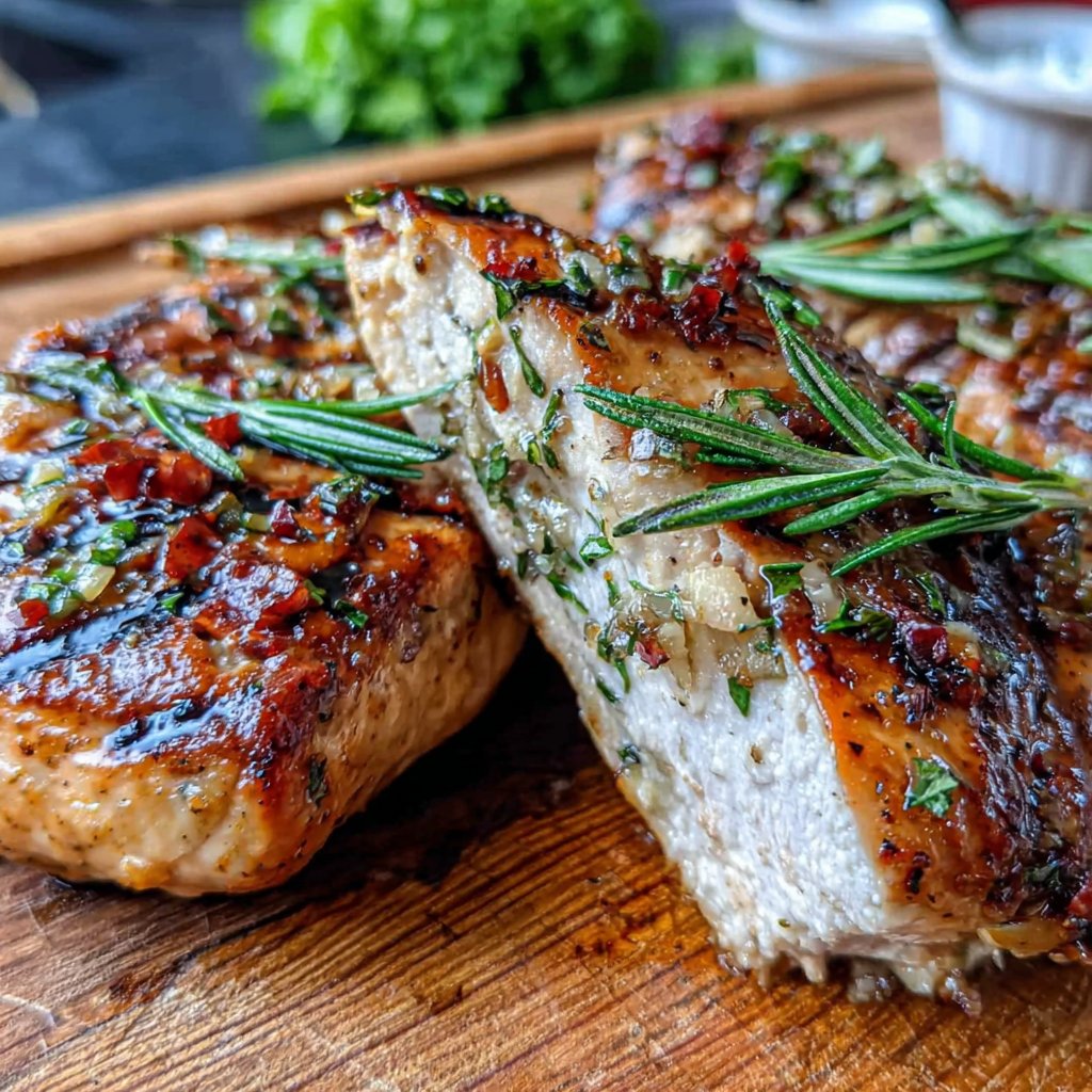 Toskanische Putensteaks mit Rosmarin