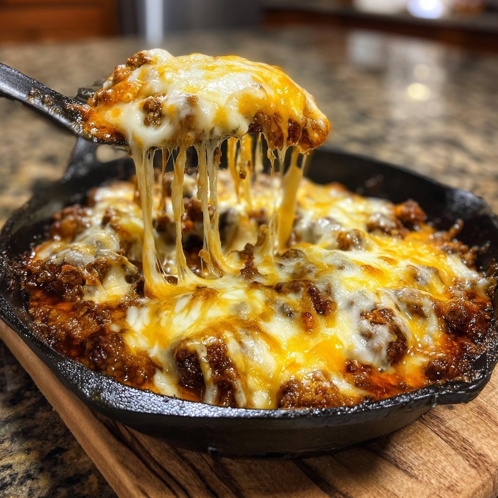 Raclette Pfännchen mit Hackfleisch Chili