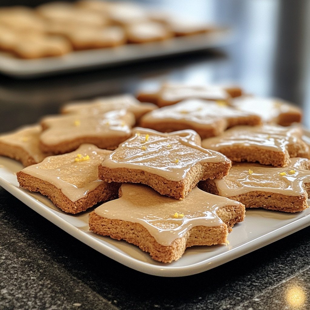 Meyer Zitronen Daumenabdruck Kekse