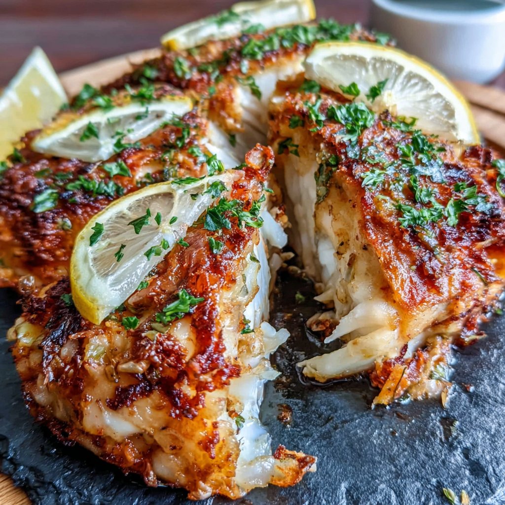 Kabeljau aus dem Ofen