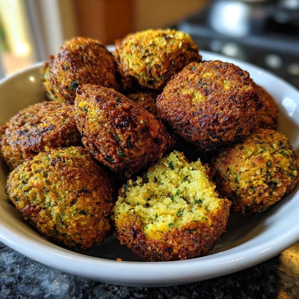 Falafel Bällchen im Airfryer