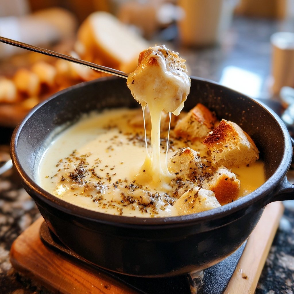 Trüffel Gouda Fondue Erlebnis