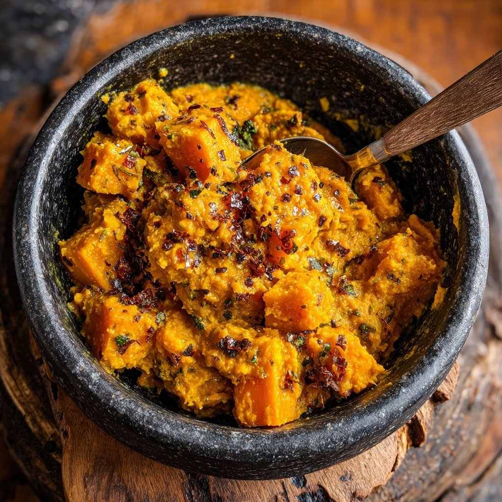 Butternut-Kichererbsen-Kokos-Eintopf