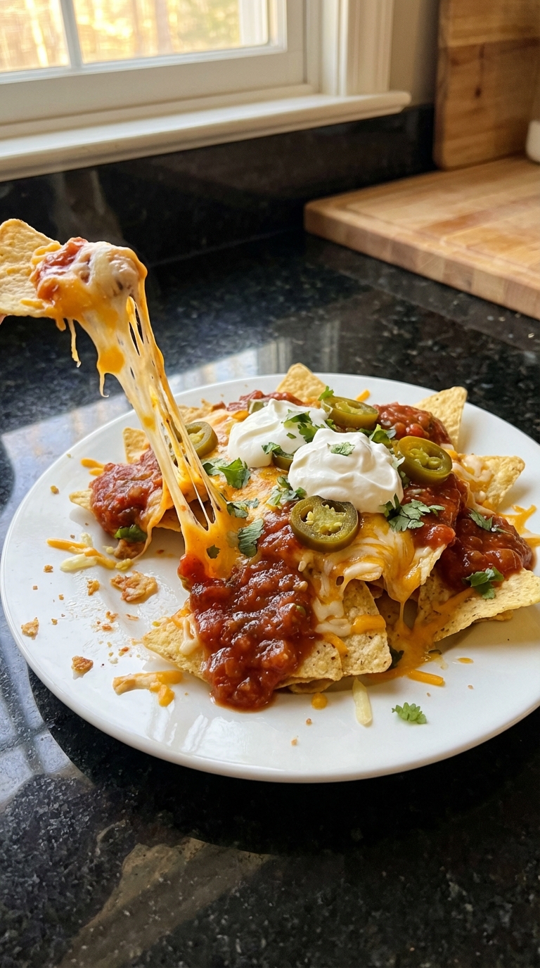 Ultimative Voll Beladene Nacho Platte​