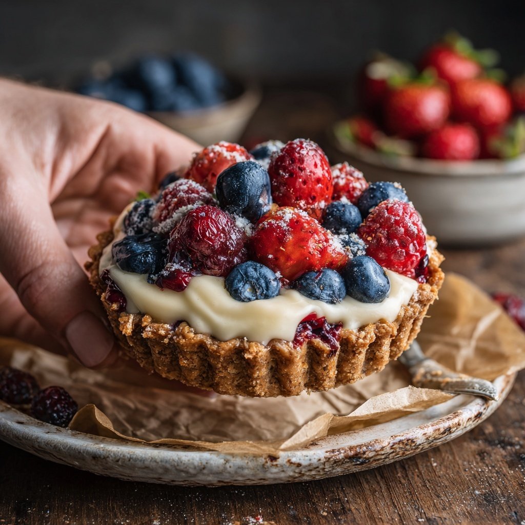 Mini Obsttörtchen mit Creme