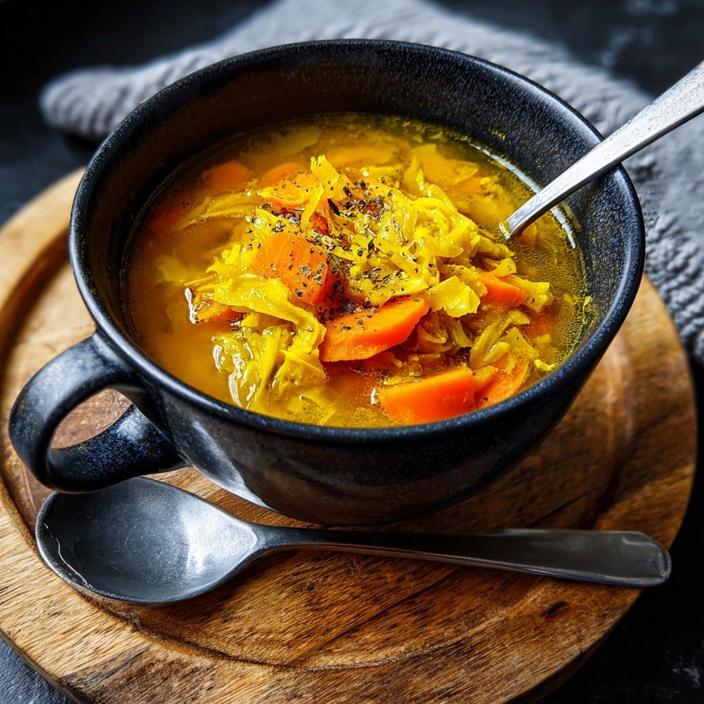 Goldene Kurkuma-Gemüsesuppe